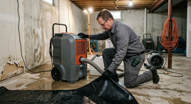Basement Drying in Phoenix, AZ