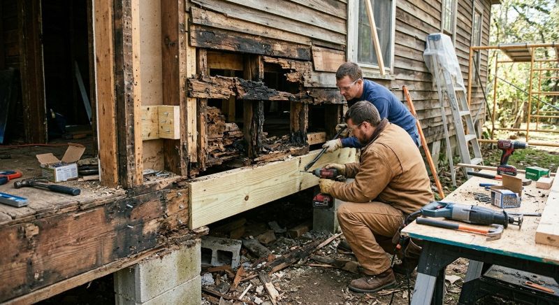Dry Rot Repair in Kansas City, KS