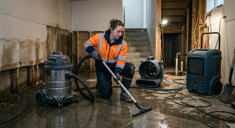 Flood Damage Repair in Gilbert, AZ