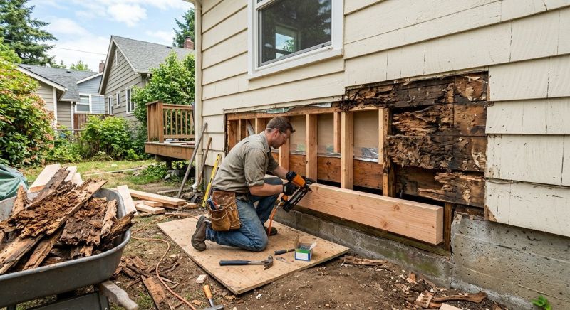 Rot Repair Service in Olathe, KS