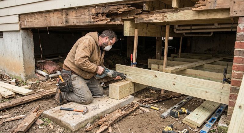 Termite Damage Repair Service in Roswell, GA