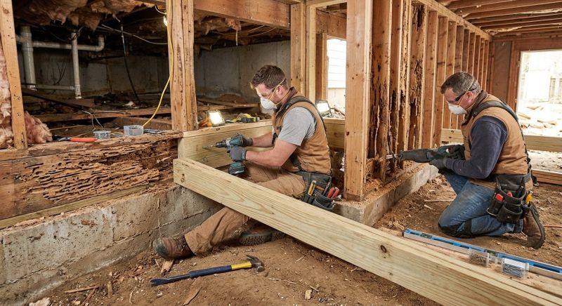 Termite Damage Repair Service in Denver, CO