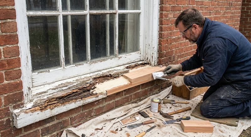 Window Rot Repair in Kansas City, MO