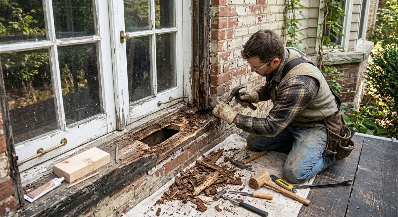 Window Rot Repair in Denver County, CO