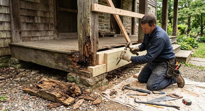 Decayed Wood Replacement in Boulder, CO