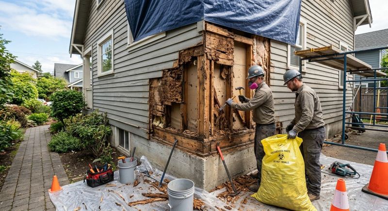 Decayed Wood Replacement in Conroe, TX