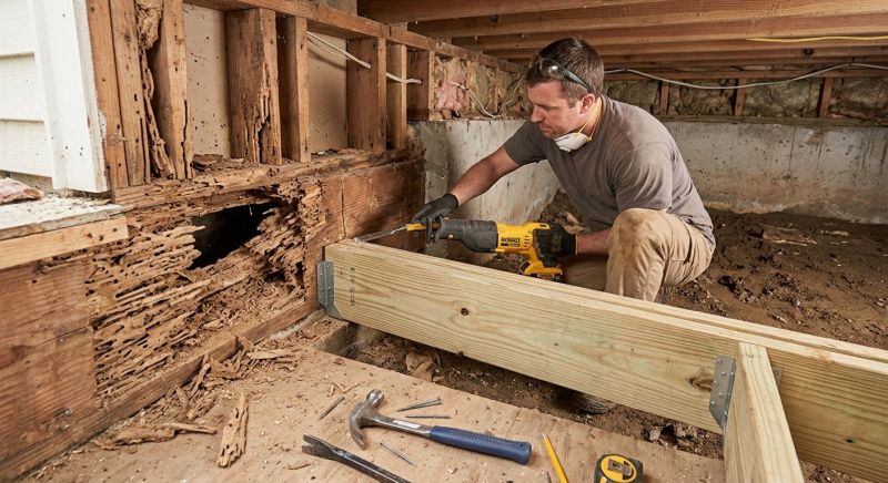 Termite Damage Restoration in Alpharetta, GA